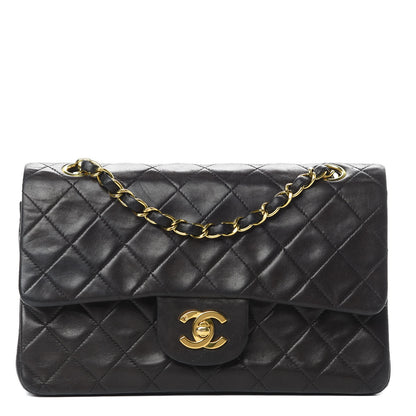 Chanel Lambskin Quilted Small Double Flap Black 1 of 21