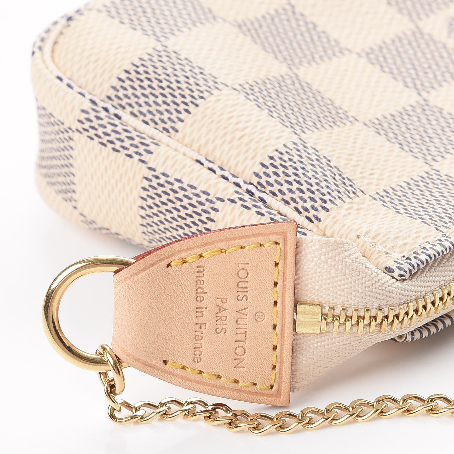 Louis Vuitton Damier Azur Mini Pochette Accessories 6 of 8