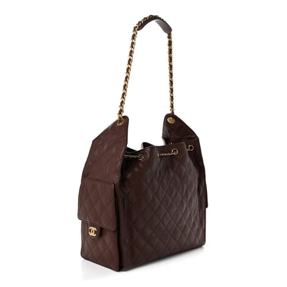 Chanel Caviar Quilted Medium Chanel 25 Handbag Dark Brown 4 of 12