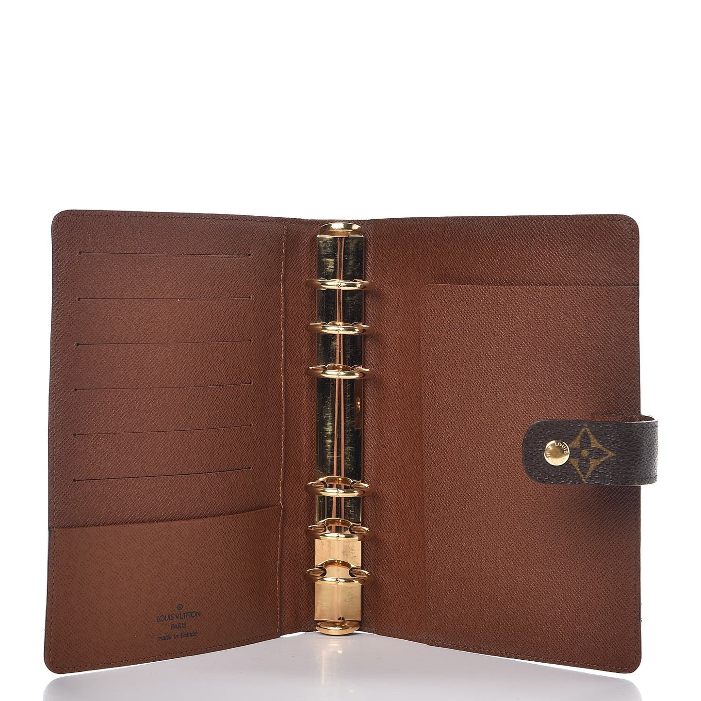 Monogram Medium Ring Agenda Cover