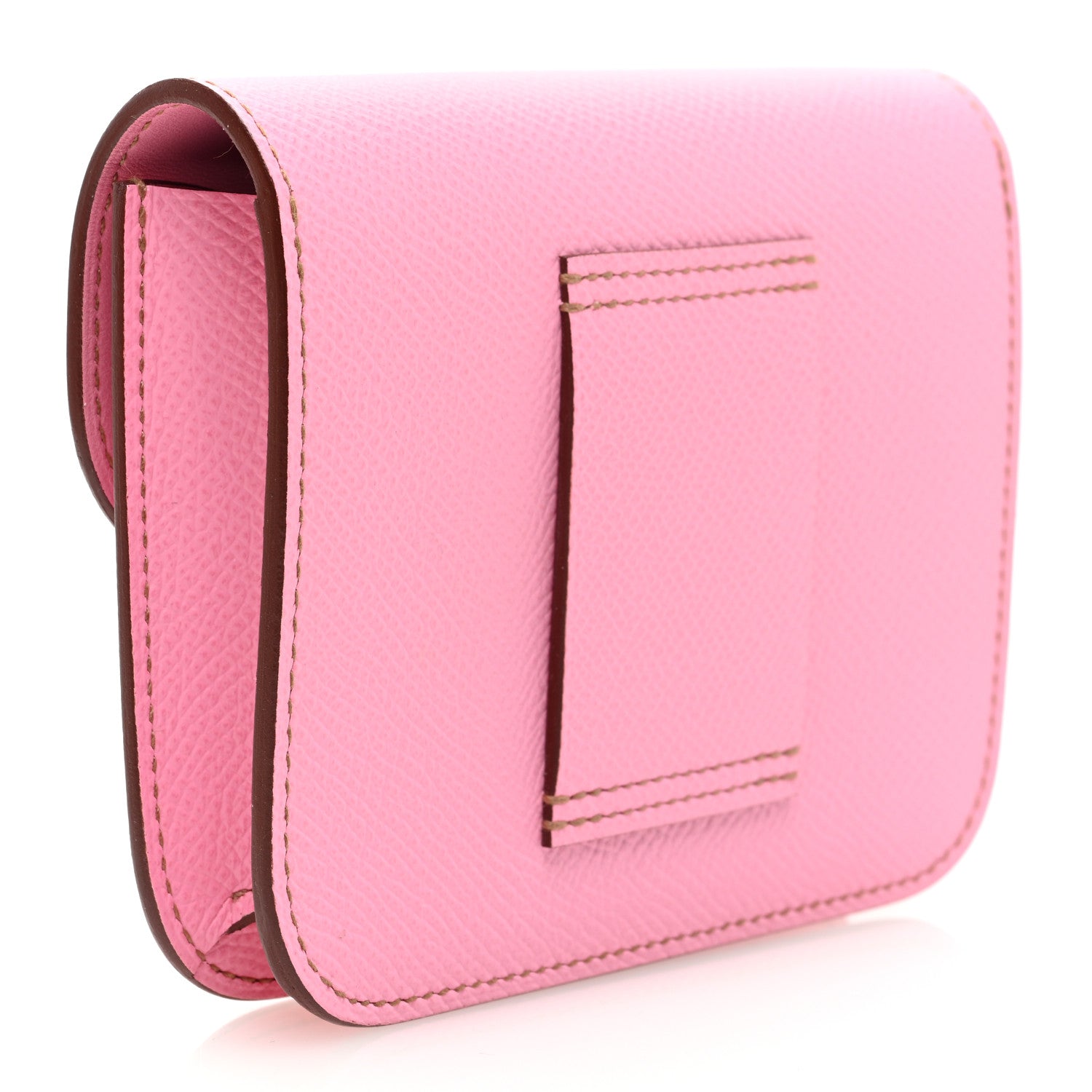Hermes Epsom Constance Slim Wallet 5P Pink 4 of 9