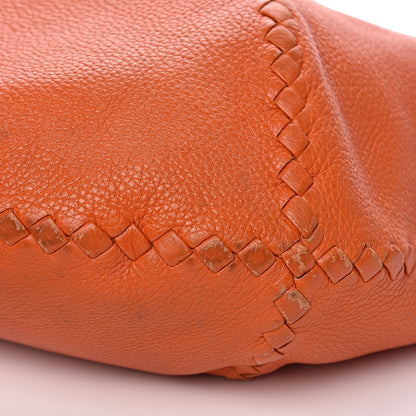 Bottega Veneta Cervo Deerskin Large Hobo Tangerine 12 of 19