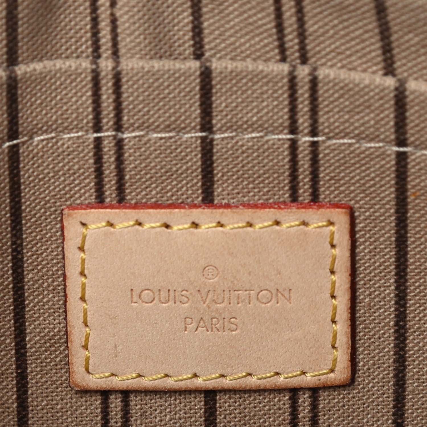 Louis Vuitton Monogram Neverfull MM GM Pochette 6 of 7