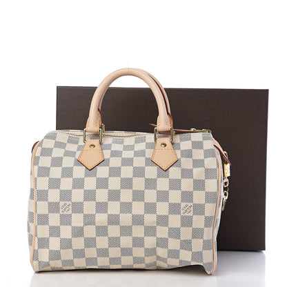 Louis Vuitton Damier Azur Speedy 25 10 of 10