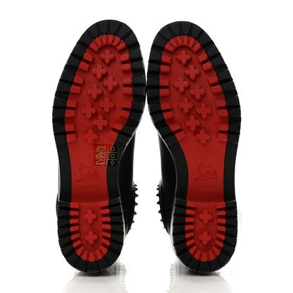 Christian Louboutin Nappa Spiked Capahutta Flat Chelsea Boots 37.5 Black 5 of 11
