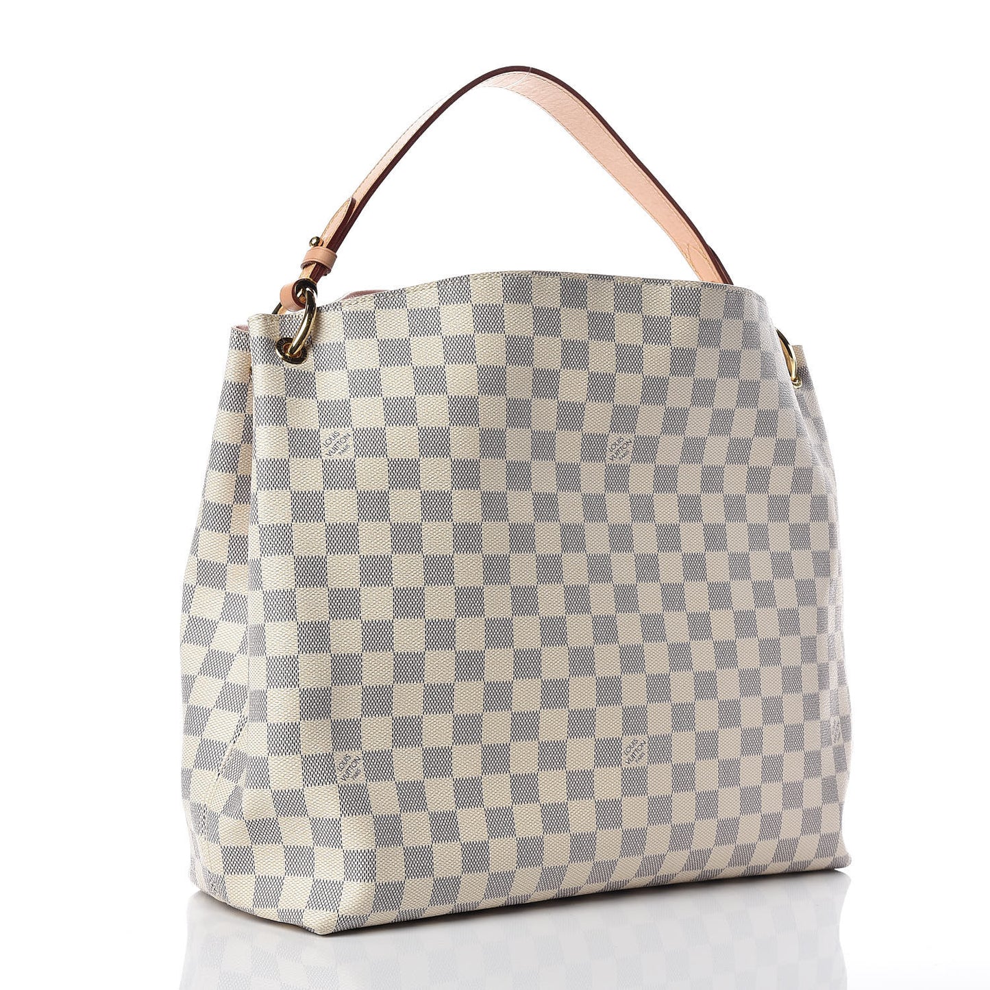 Damier Azur Graceful MM Rose Ballerine