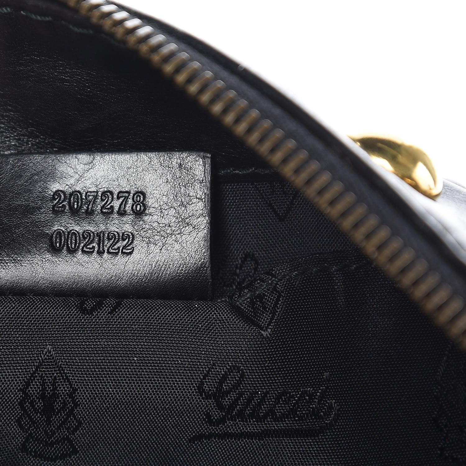 Gucci Calfskin Studded Babouska Clutch Black 7 of 7