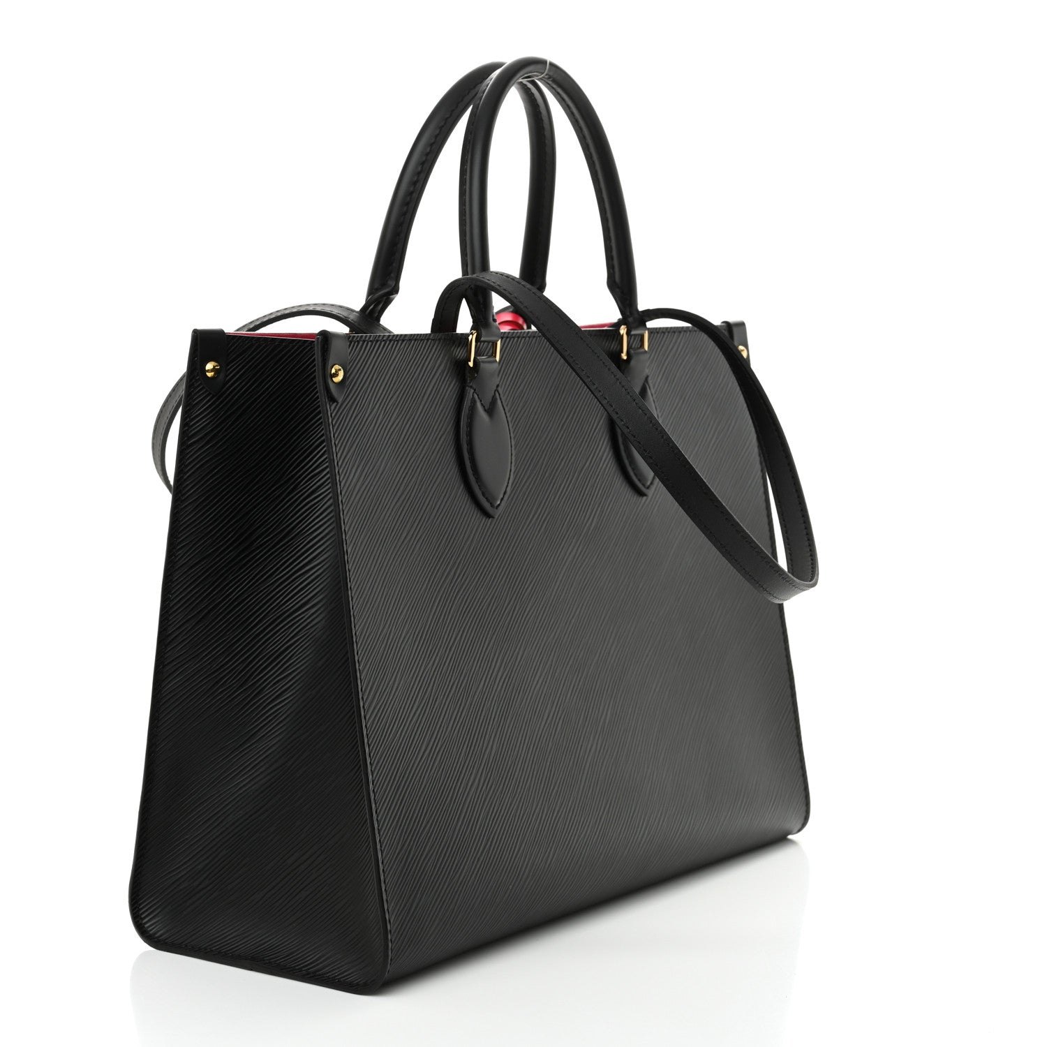 Louis Vuitton Epi Onthego MM Black 3 of 9