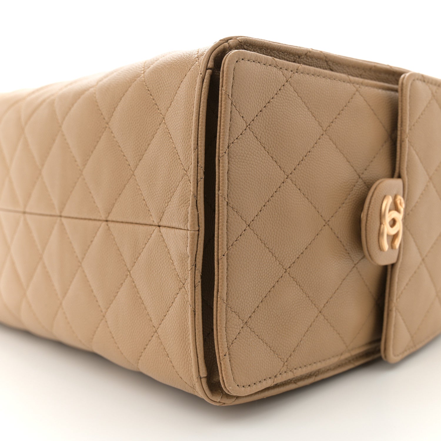 Chanel Caviar Quilted Medium Chanel 25 Handbag Dark Beige 11 of 11