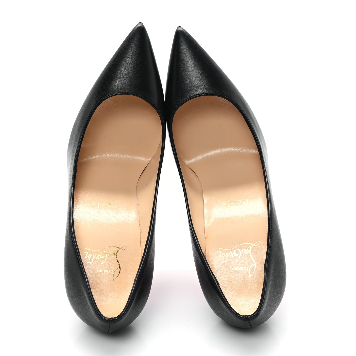 Shiny Nappa Kate 100 Pumps 36 Black