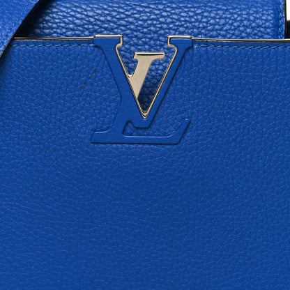 Louis Vuitton Taurillon Capucines BB Royal Blue 8 of 10