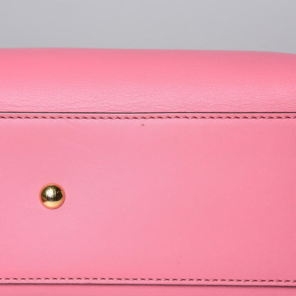 Fendi Vitello Seta Medium Peekaboo Iconic Satchel Pink 12 of 16