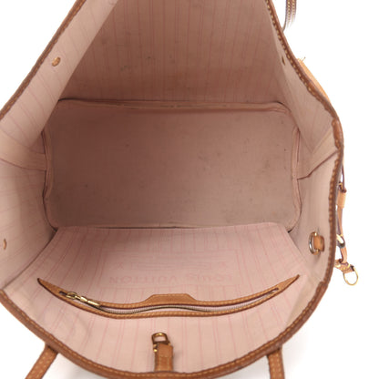 Louis Vuitton Damier Azur Neo Neverfull MM Rose Ballerine 5 of 16