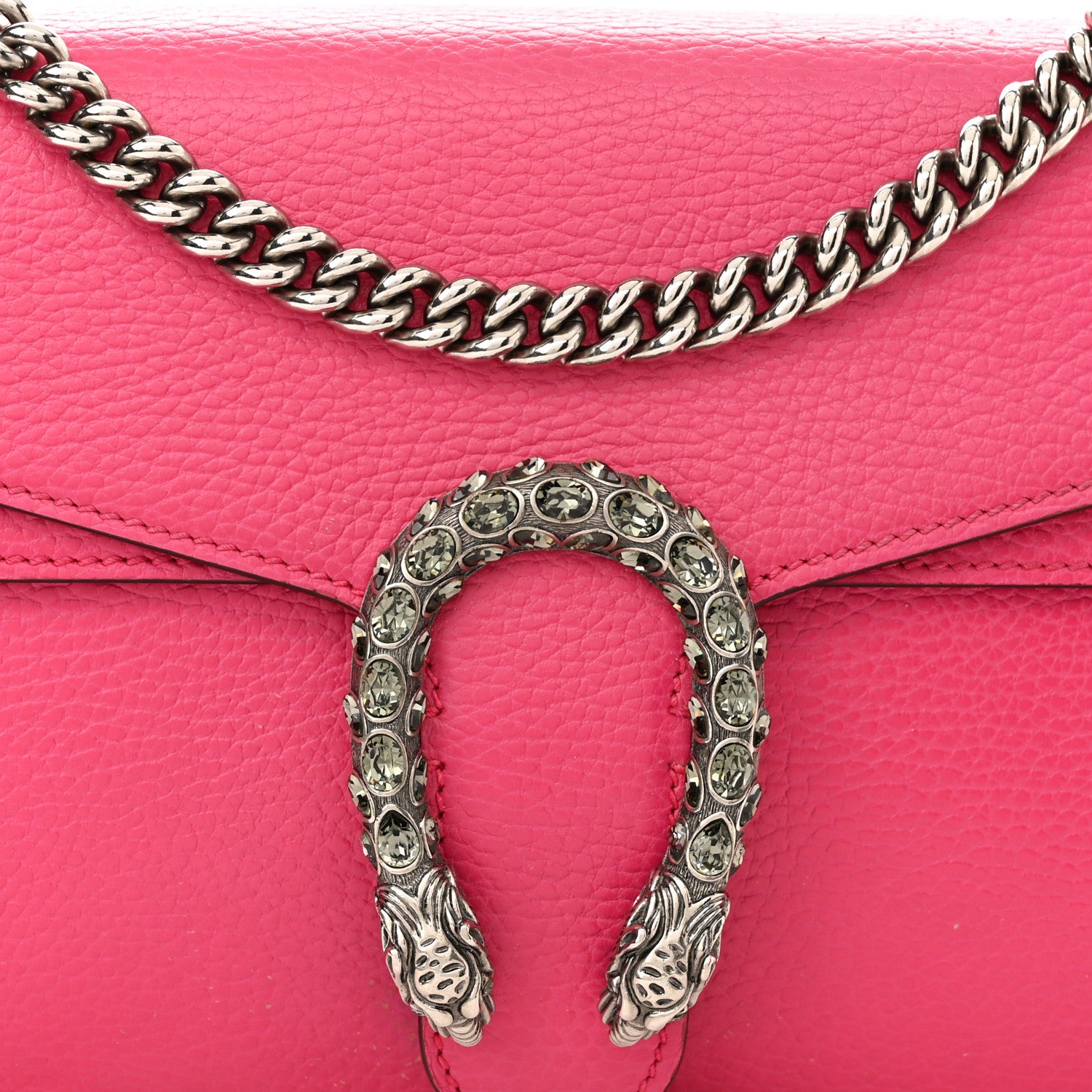 Gucci Dollar Calfskin Small Dionysus Shoulder Bag Box Pink 8 of 15