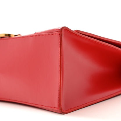 Balenciaga Shiny Box Calfskin Medium Hourglass Top Handle Bag Bright Red 9 of 14