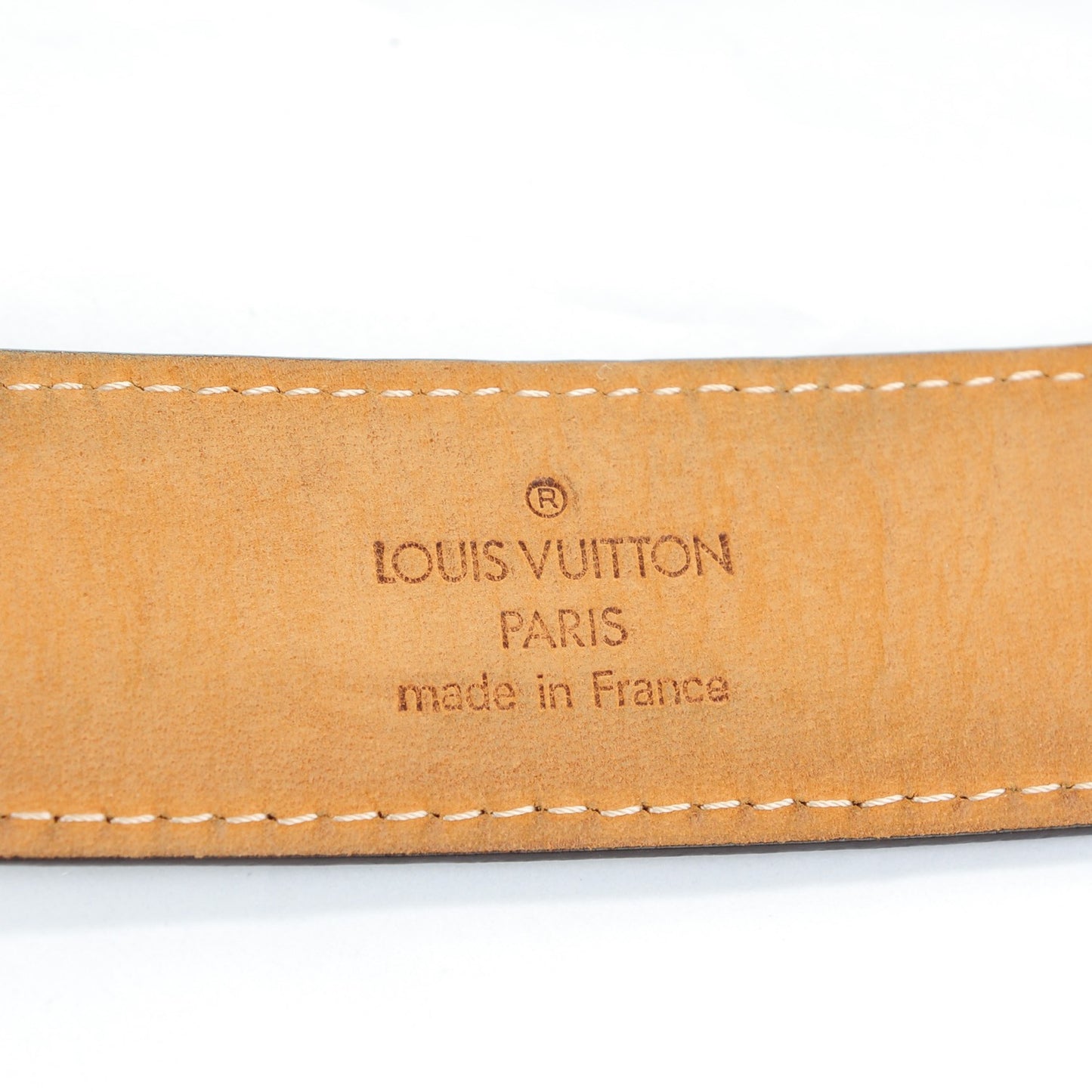 Damier Ebene 30mm Ellipse Belt 85 34
