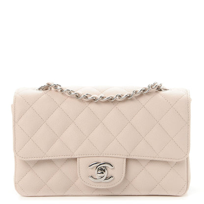 Chanel Caviar Quilted Mini Rectangular Flap Beige Clair 1 of 8