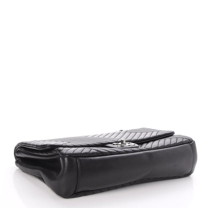 Chanel Lambskin Large CC Crossing Flap Black 4 of 7