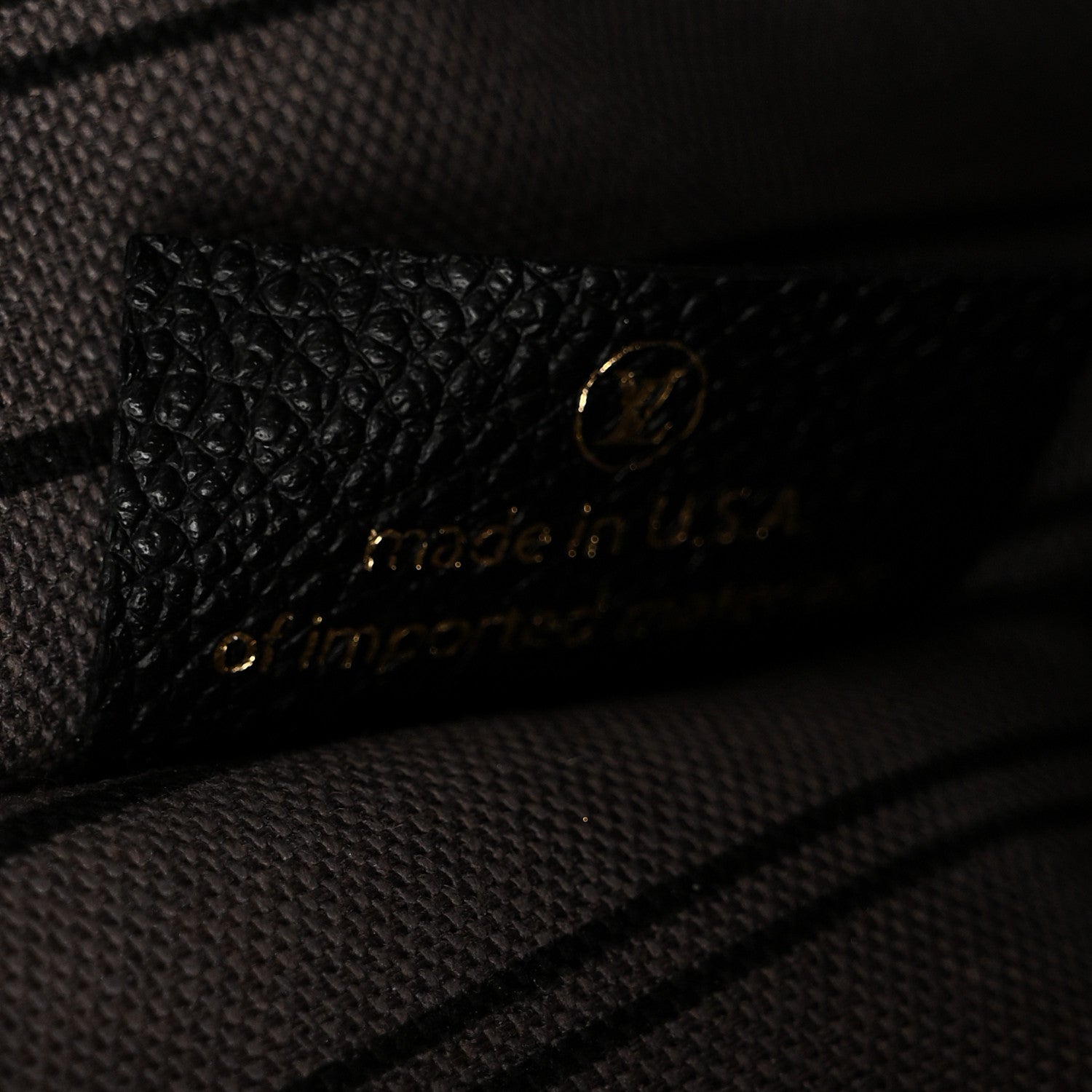 Louis Vuitton Empreinte Pochette Metis Black 7 of 10