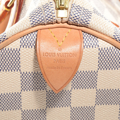Louis Vuitton Damier Azur Speedy 30 7 of 7