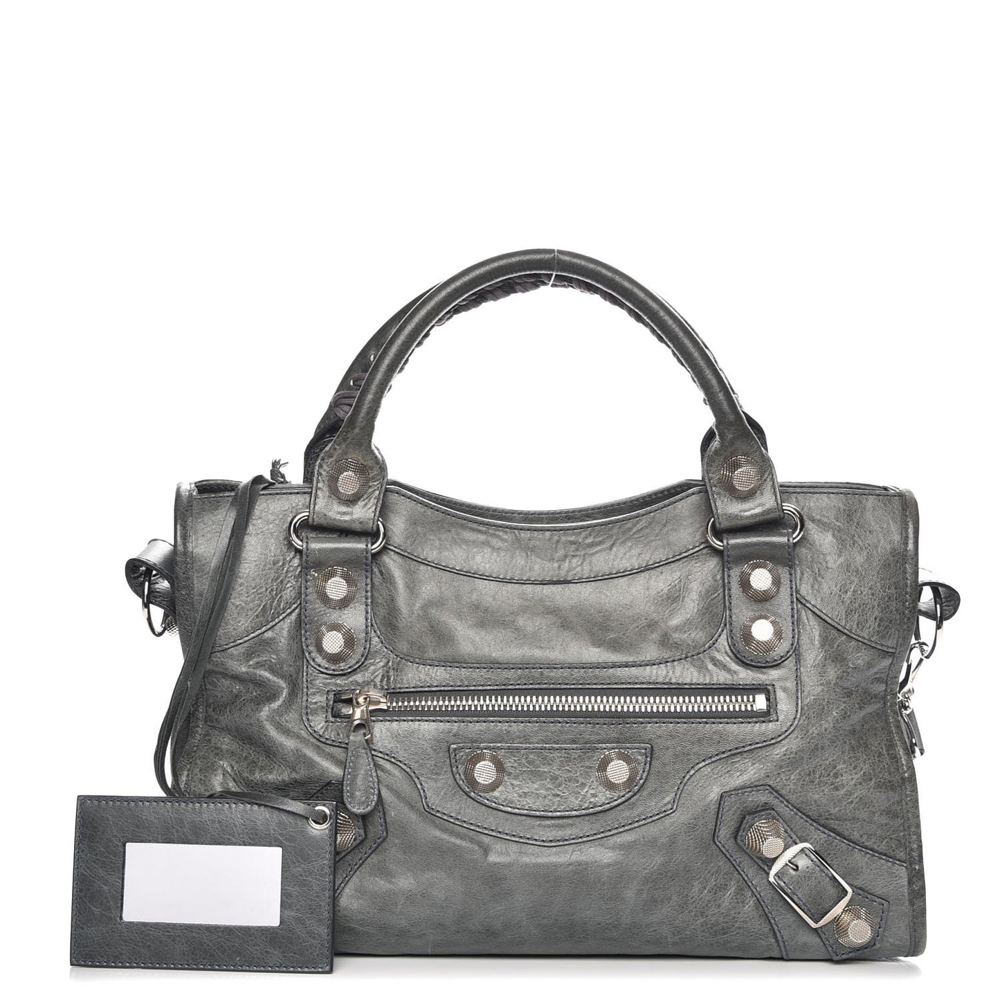 Agneau Giant 21 Silver Hardware City Anthracite