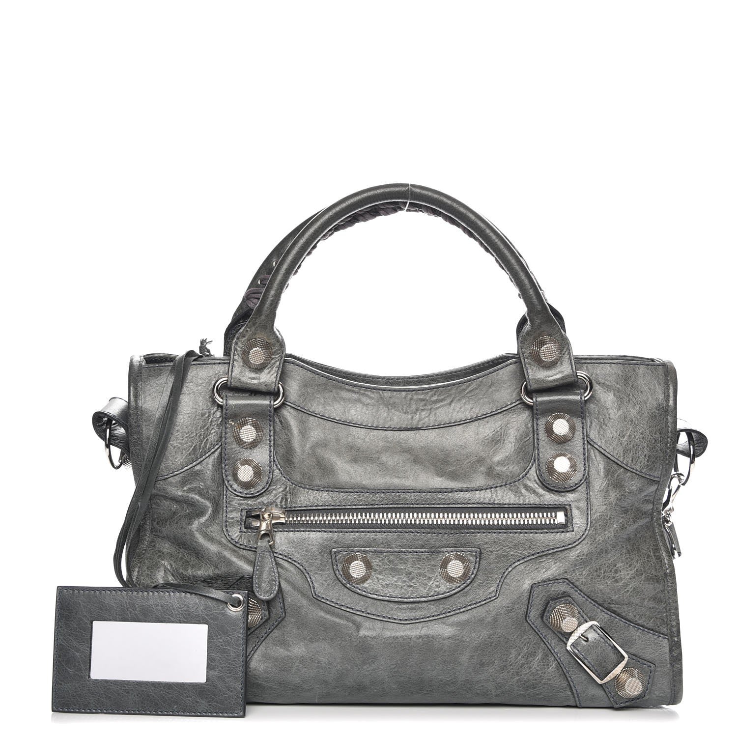 Balenciaga Agneau Giant 21 Silver Hardware City Anthracite 1 of 9