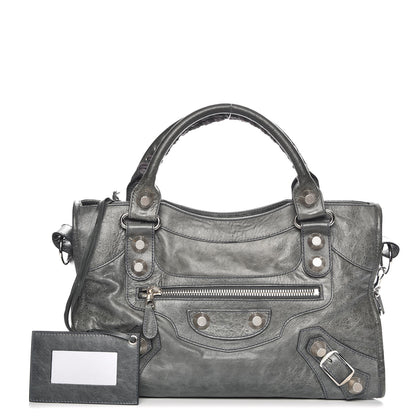 Balenciaga Agneau Giant 21 Silver Hardware City Anthracite 1 of 9