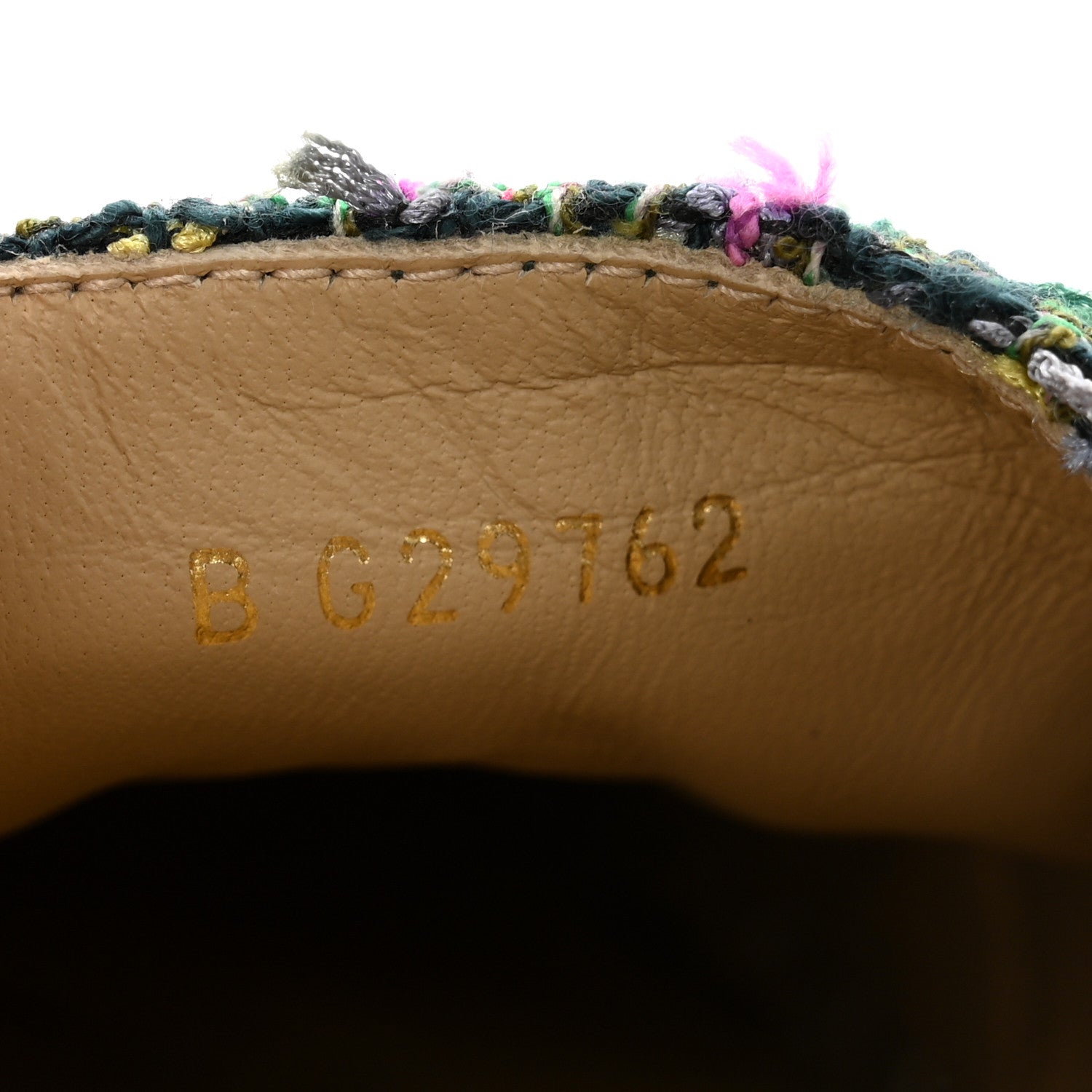 Chanel Tweed Grosgrain CC Espadrilles 40 Green Pink Yellow Black 8 of 9