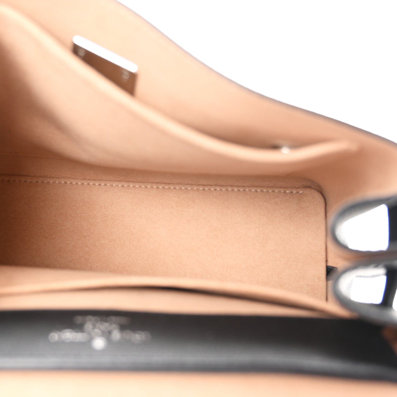 Louis Vuitton Calfskin Lockme Ever BB Black 4 of 8