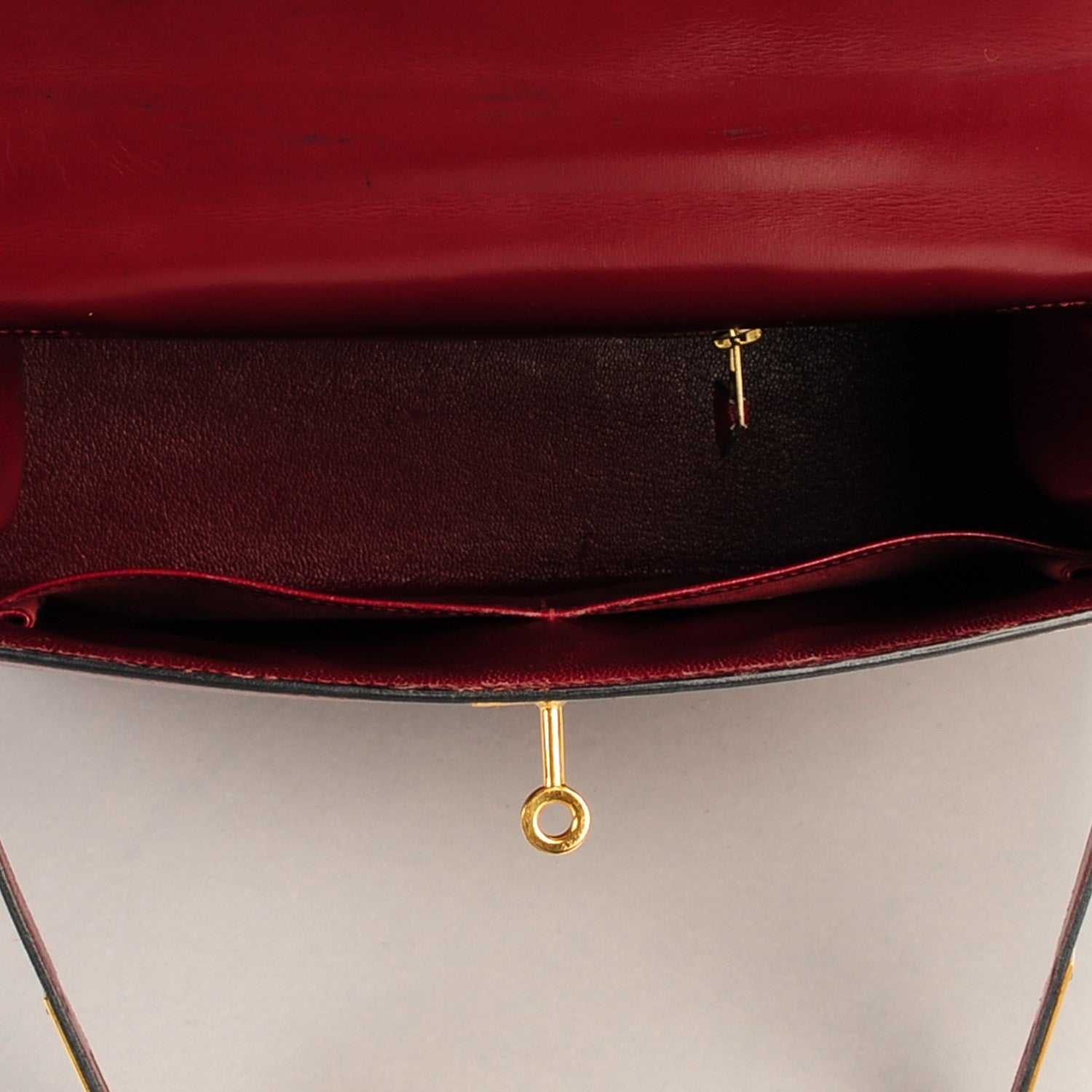 Hermes Box Kelly Sellier 28 Rouge H 18 of 18