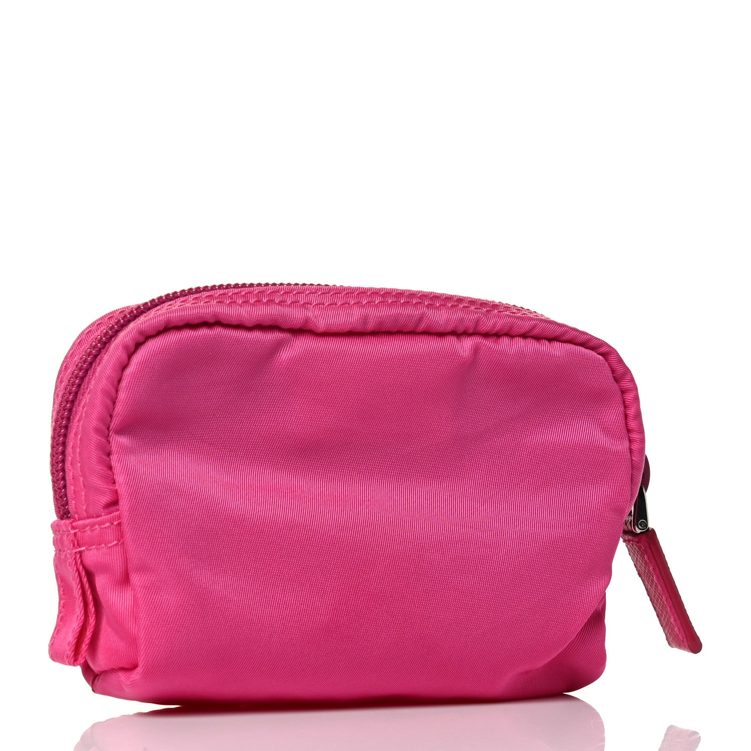 Prada Tessuto Nylon Vela Cosmetic Pouch Ibisco 2 of 6