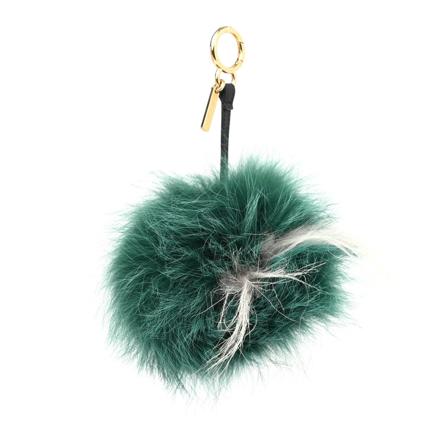 Fox Rabbit Goat Mink Fur Vitello Flamingo Minty Monster Bag Bug Charm Green Apple Multicolor