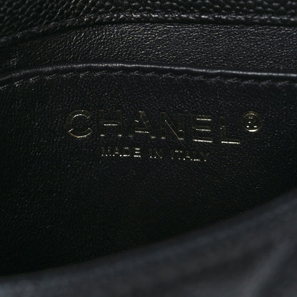 Chanel Caviar Quilted Mini Sweetheart Rectangular Flap Black 5 of 9