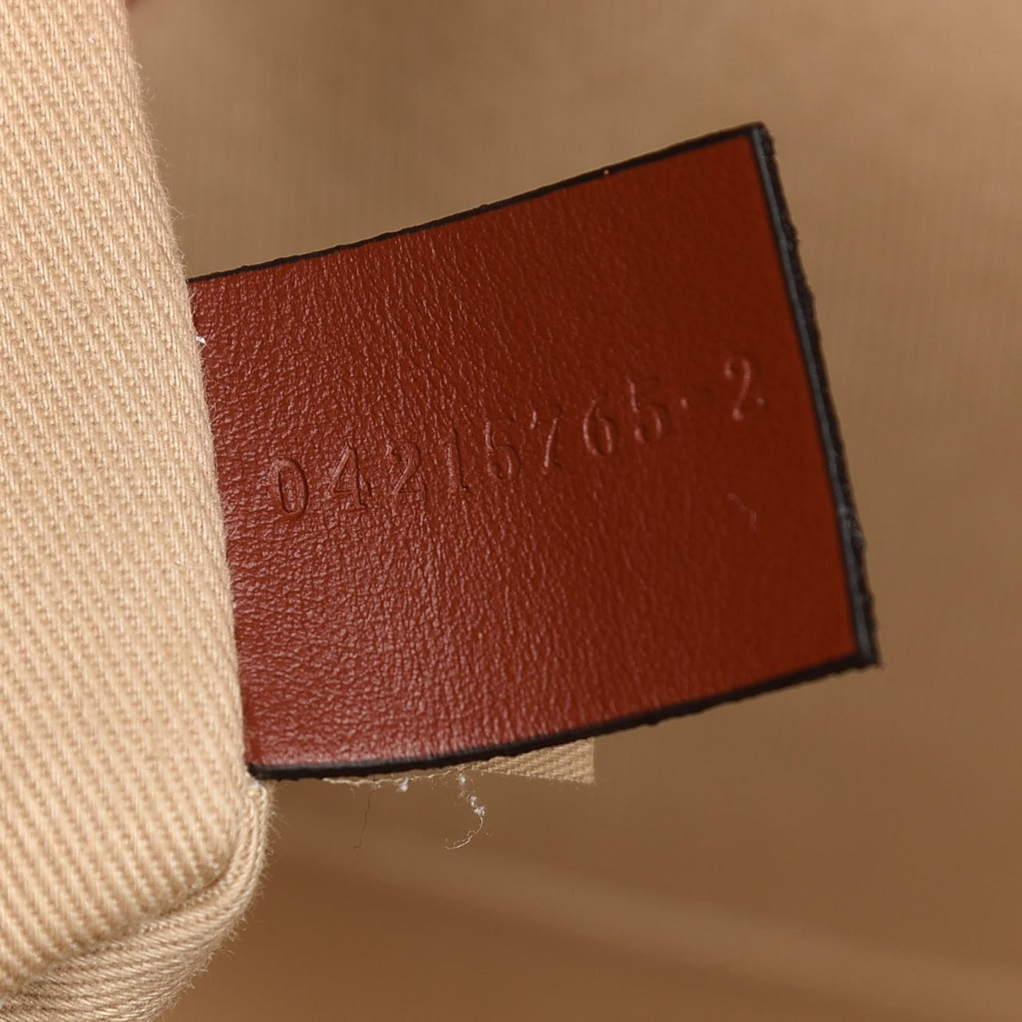 Cotton Calfskin Medium Woody Ribbon Tote White Brown