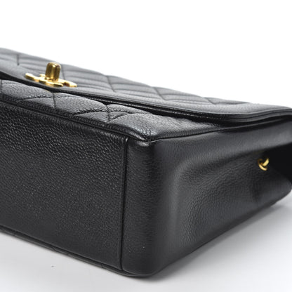 Chanel Caviar Quilted Medium Single Flap Black 6 of 12