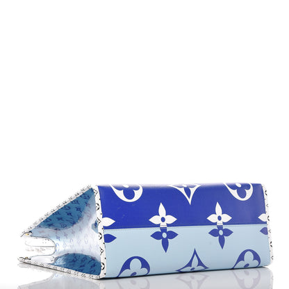 Louis Vuitton Monogram Giant Hawaii Onthego Blue 5 of 10