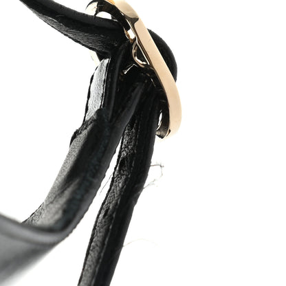 Chanel Calfskin Medallion CC Thong Sandals 36 Black 10 of 12