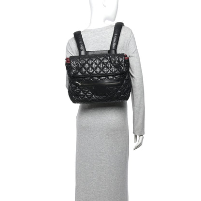 Chanel Lambskin Quilted Coco Cocoon Backpack Black 2 of 10