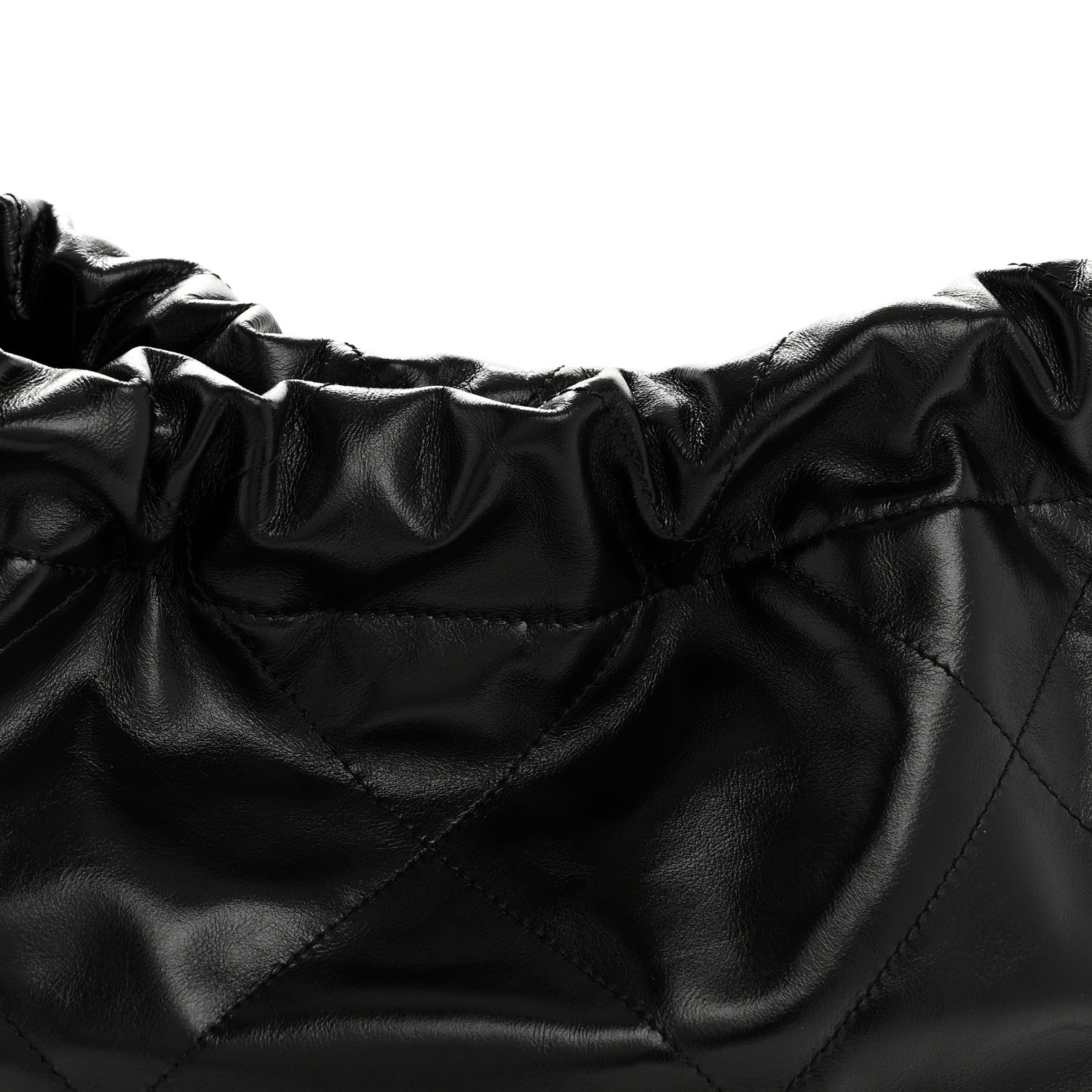Chanel Shiny Calfskin Quilted Small Chanel 22 Black 9 of 12