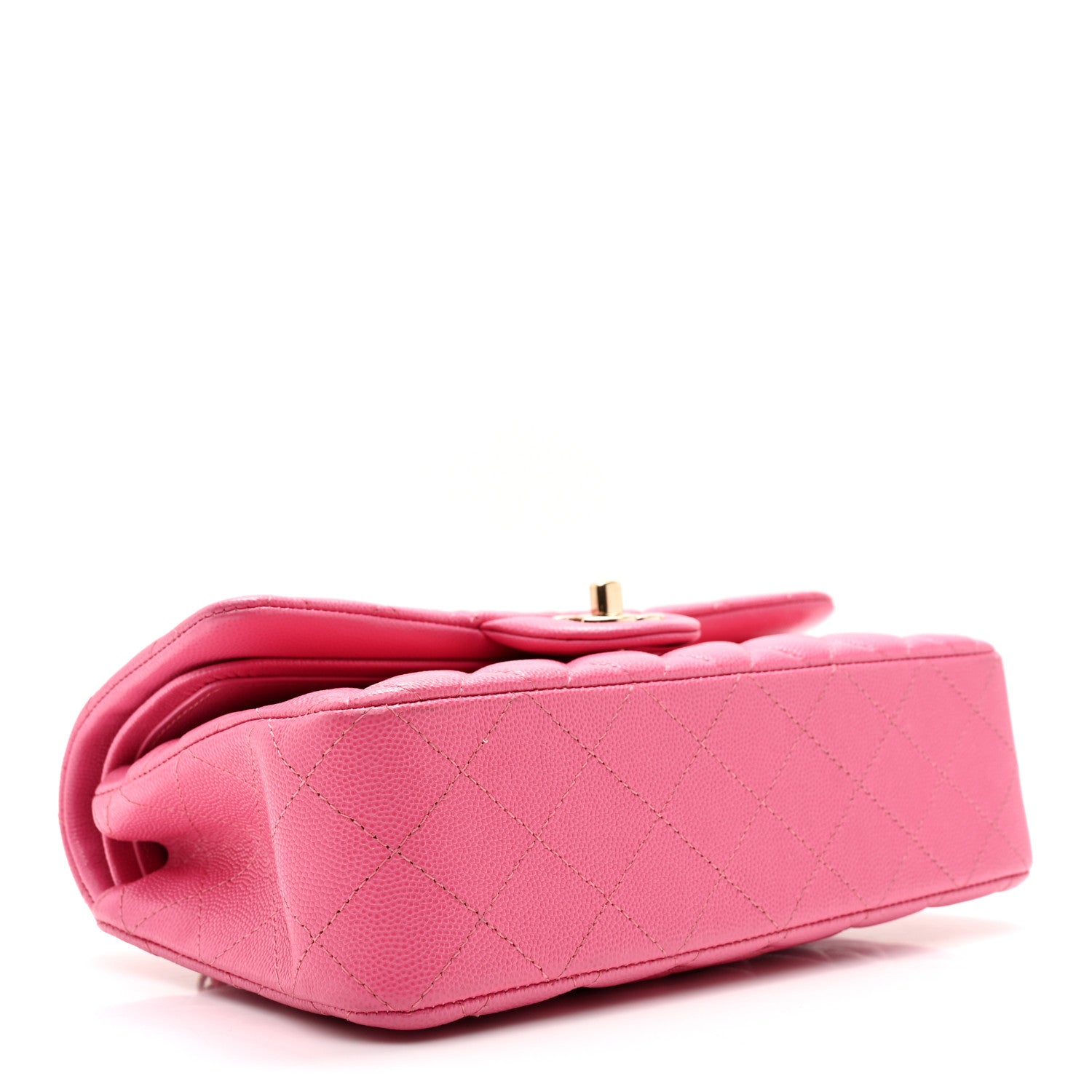 Chanel Caviar Quilted Small Double Flap Pink 4 of 12