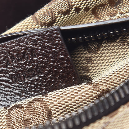 Gucci Monogram Web Belt Bag Dark Brown 7 of 10