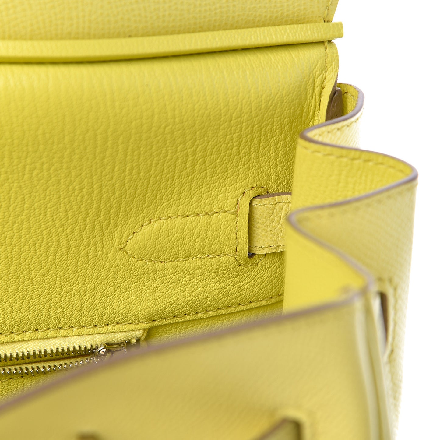 Epsom Birkin 35 Lime
