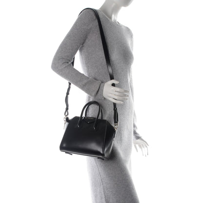 Givenchy Shiny Lord Calfskin Mini Antigona Black 2 of 7