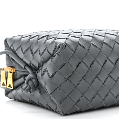 Bottega Veneta Nappa Intrecciato Small Loop Camera Bag Thunder 8 of 9