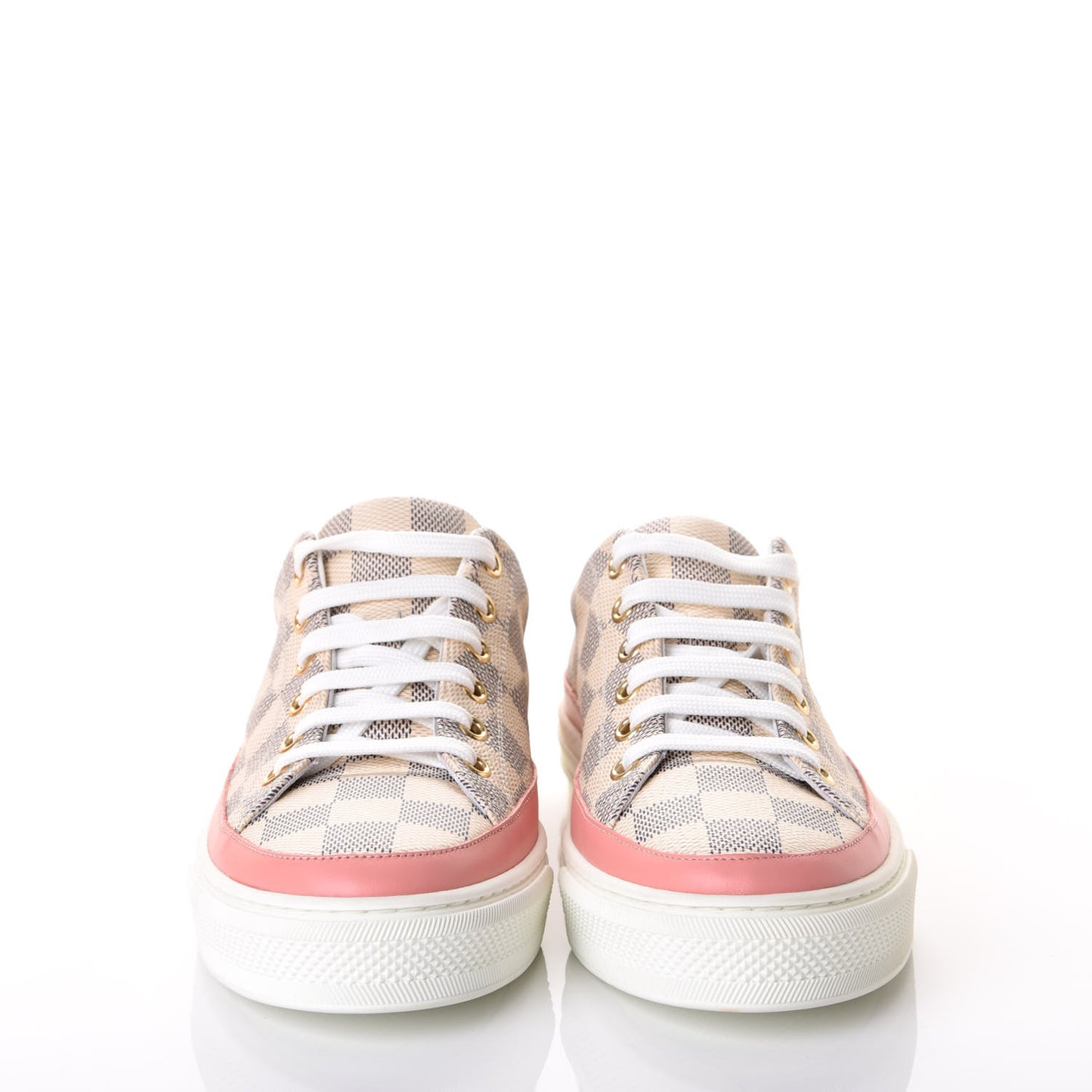 Damier Azur Stellar Sneakers 37 Rose Ballerine