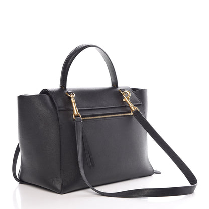 Celine Grained Calfskin Mini Belt Bag Black 3 of 11