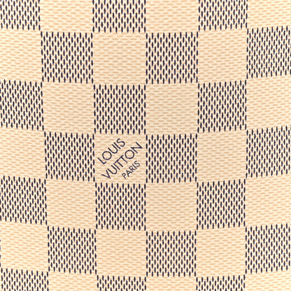 Louis Vuitton Damier Azur Braided Neverfull MM Pink 9 of 16
