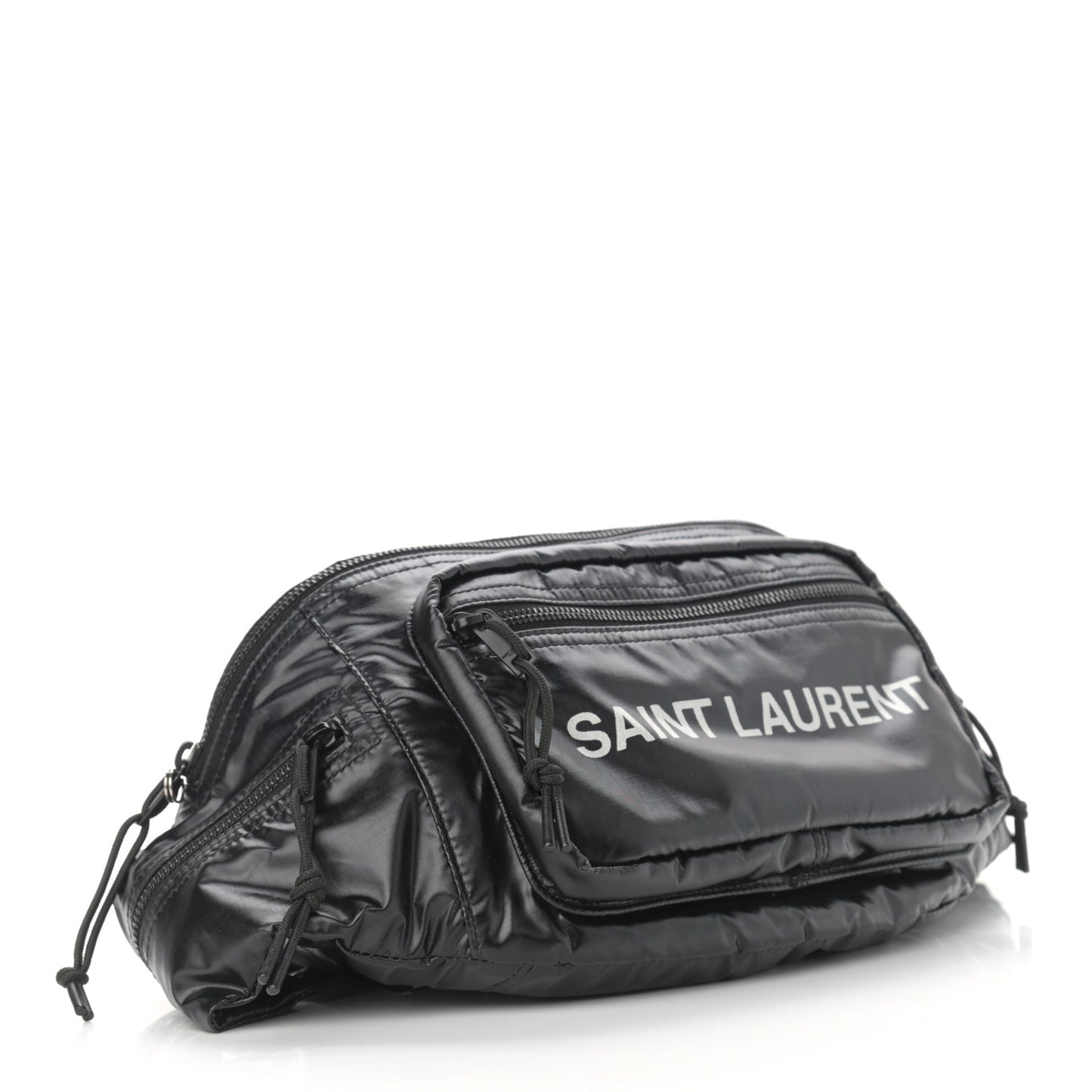 Nylon Logo Nuxx Body Belt Bag Black