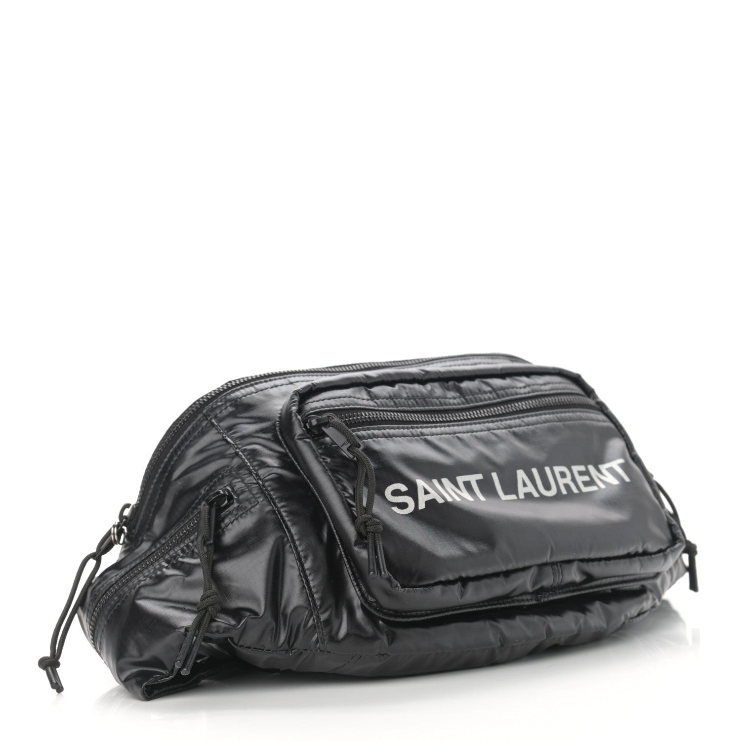 Saint Laurent Nylon Logo Nuxx Body Belt Bag Black 4 of 10