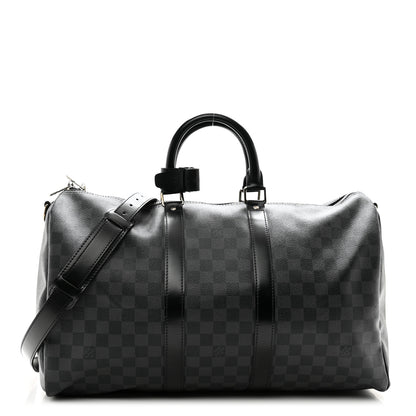 Louis Vuitton Damier Graphite Keepall Bandouliere 45 1 of 13